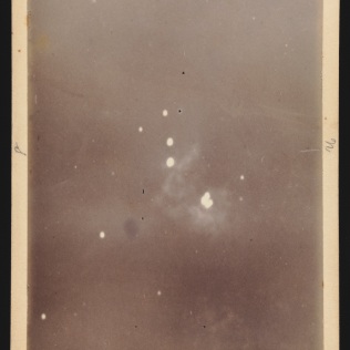 Photograph of a nebula